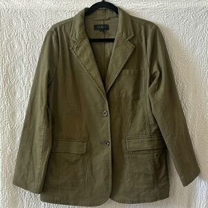 TALBOTS Button Front Blazer Jacket